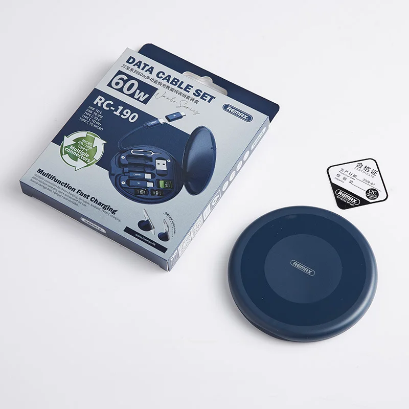 Новое поступление Remax 60 Вт быстрой зарядки мульти функциональный Дата кабель