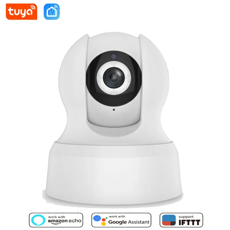 Камера Timethinker WiFi PT IP Smart Life беспроводная камера Tuyasmsart совместима с Amazon Alexa Echo Google