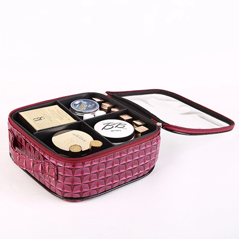 Косметичка из ПВХ для женщин модный роскошный Дорожный Чехол косметики легкая