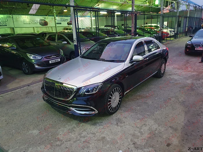Z ART Пластик тюнинг пакет для Mercedes Benz S CLASS W222 2014 2017 м prefacelift модифицированной кузова