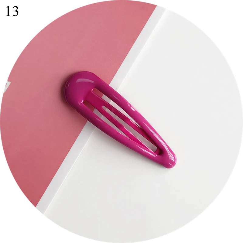 Новые милые яркие цветные заколки для волос BB блестящие Заколки женщин и девочек