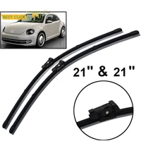 misima front window windshield wiper blades for vw beetle 2011 2012 2013 2014 2015 2016 2017 2018 slim push button 21 21