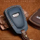 Чехол для ключей Cadillac из натуральной кожи, чехол для автомобильного ключа XT4 XT5 XT6 CT4 CT5 CT6 XTS ATSL