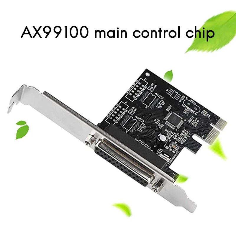 PCIE Parallel Port Card AX99100 DB-25 Pin Printer Expansion LPT Adapter | Автомобили и мотоциклы
