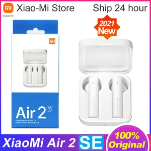original xiaomi air2 se wireless bluetooth earphone tws airdots 3 pro 2se mi true wireless earphones long standby touch control free global shipping