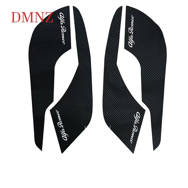 

Carbon fiber pattern door anti-kick protection pad For Alfa romeo giulia stelvio Car interior Accessories