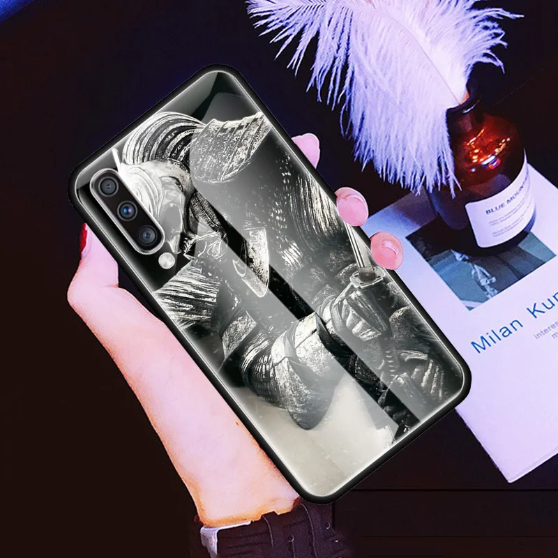 

Japan Samurai Glass Phone Case for Samsung Galaxy A51 A71 5G A50 A70 A31 A21s M31 A30 A91 A41 M51 M30s A40 A10 Cover Capa