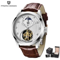 pagani design brand watch mens automatic mechanical watch stainless steel waterproof watch mens sports clock relogio masculino