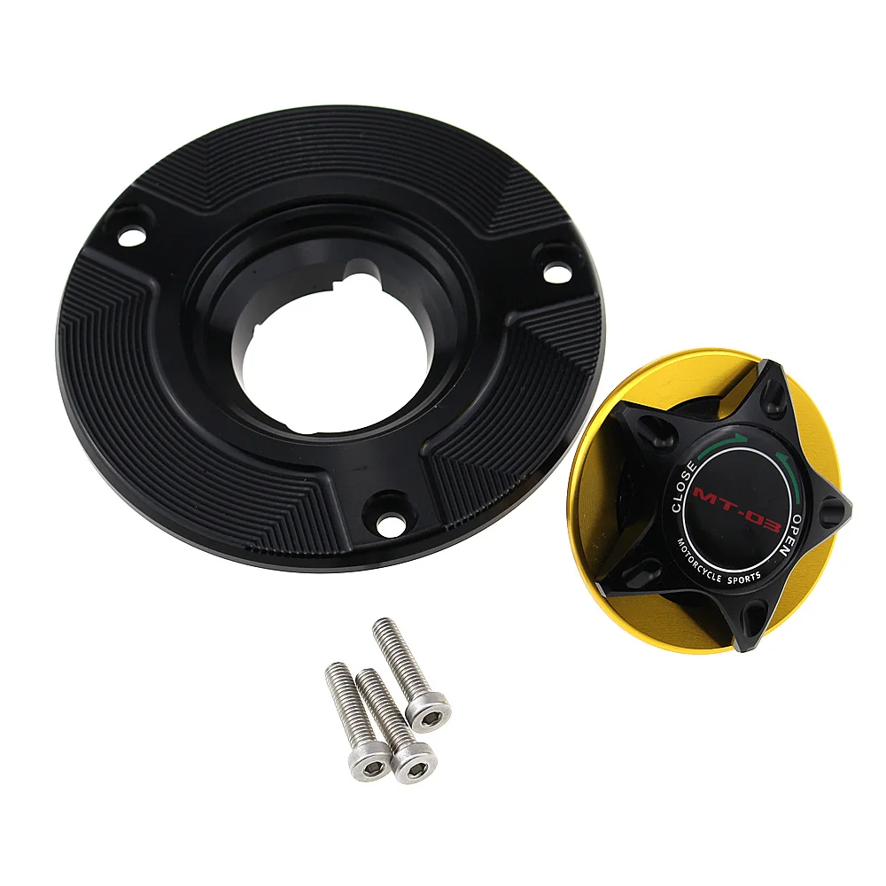 Задняя крышка для мотоциклетного бака с логотипом MT-03 алюминиевые аксессуары