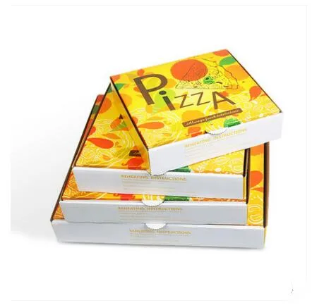 * Для любителей пиццы 12-дюймовая коробка для коробки посылка пекарни из