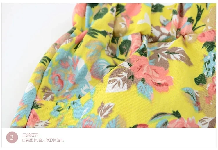 2 12Years маленькие шорты с рисунком для девочек летняя детская одежда ребенка