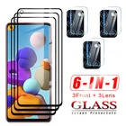Защитная стеклянная пленка для Samsung Galaxy A21s, закаленные очки для Samsung A 01, 02s, 10s, 20, 20s, 21, 21s, 30, 30s, стеклянная пленка для объектива камеры