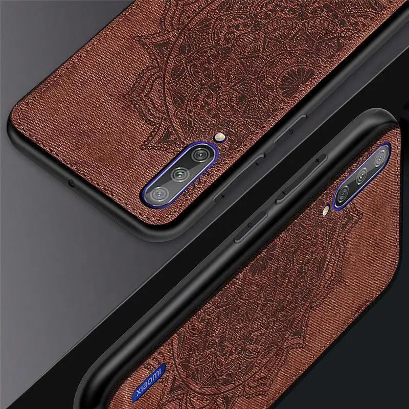 Тканевый чехол из ТПУ для Xiaomi Redmi Note 8 7 Pro 7A 6A K20 Mi 9 A2 Lite F1 с рисунком мандалы задняя