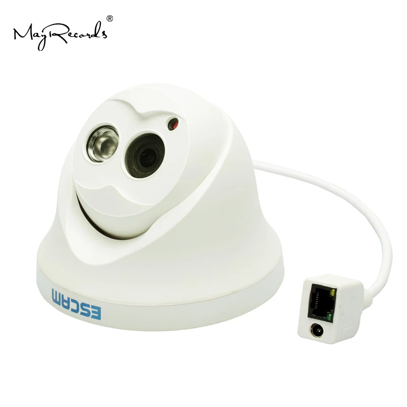 Escam Сова QD100 IP камера ночного видения Onvif 3 6 мм len HD 720P H.264 1/4 CMOS P2P мини ИК