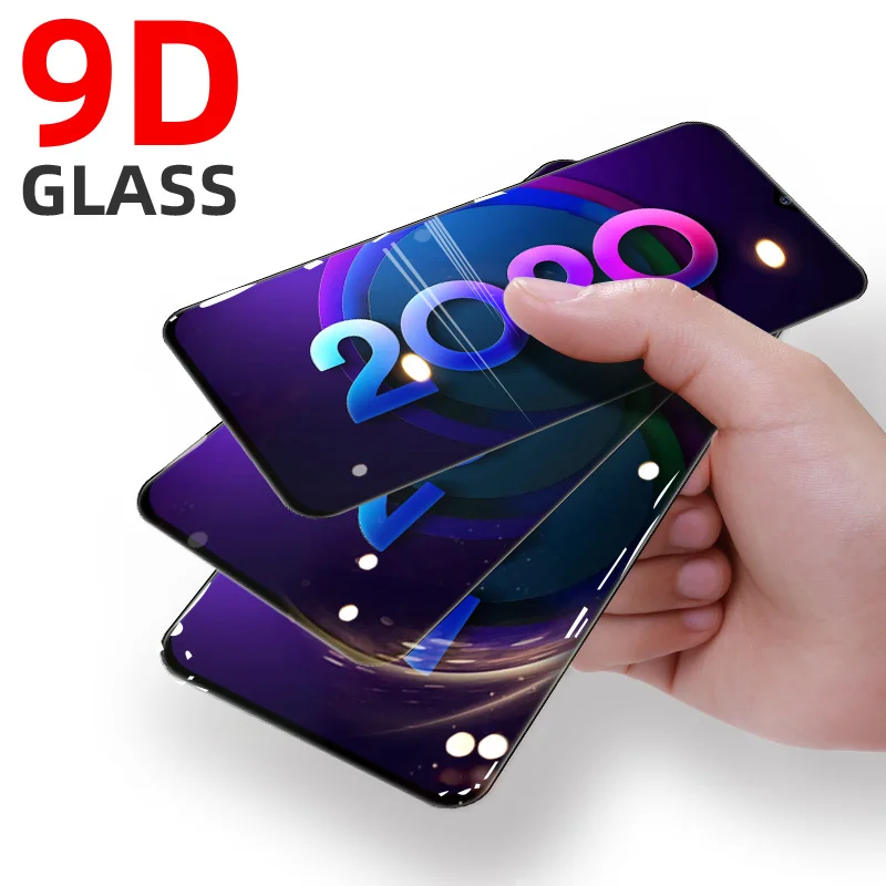 3 шт. 9D полный клей для Oppo A9 A5 2020 защита экрана стекло A92 A91 A83 A52 A8 A3 Reno 4 5G закаленная