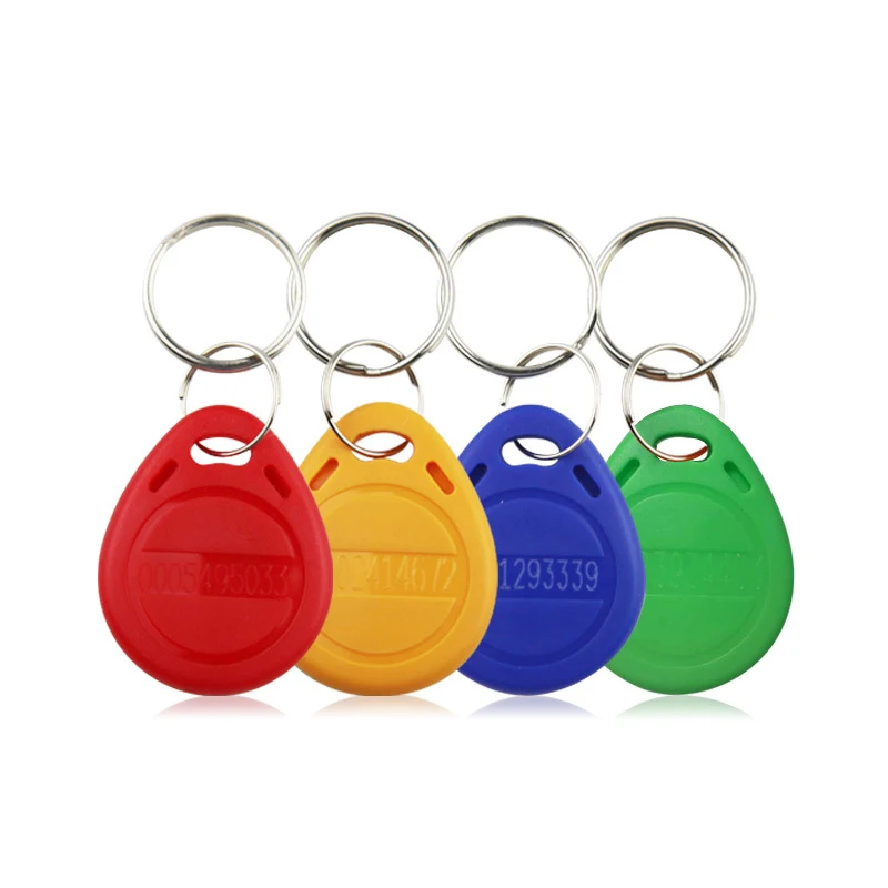 10 шт. EM4100 125 кГц идентификационная карта Наклейка брелок RFID маркер кольцо