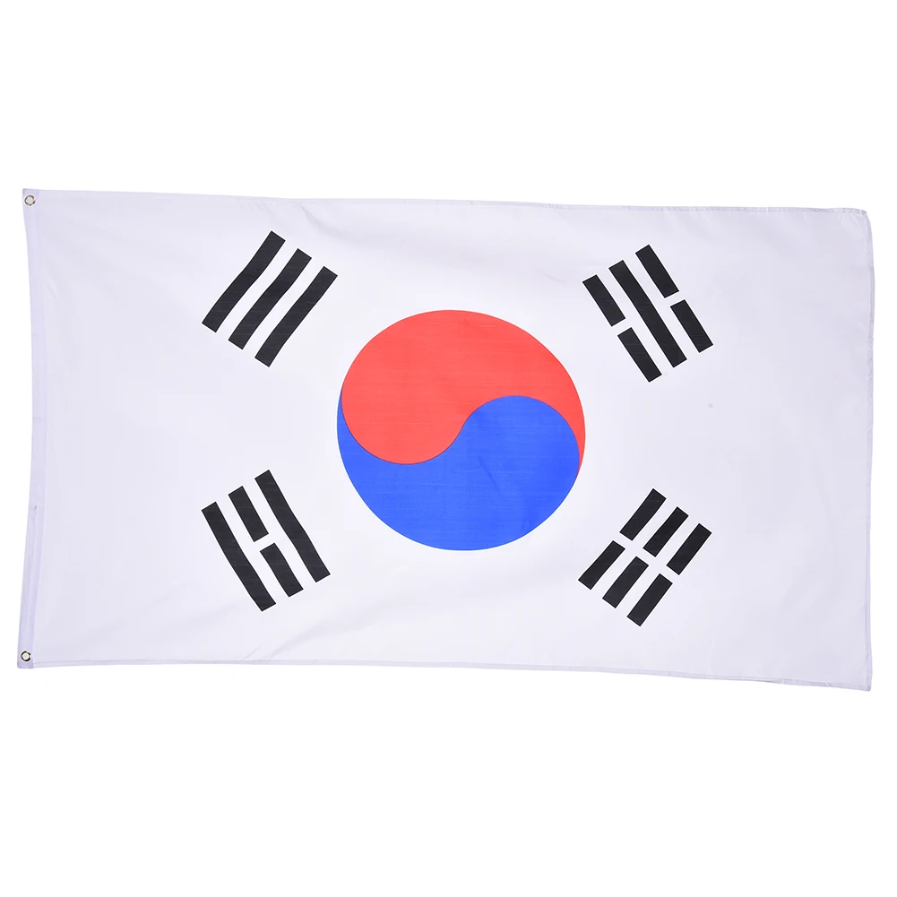 1 pcs 90*150cm South Korea Flag Developed country National Festival Banner History Celebration Events Decor for | Дом и сад