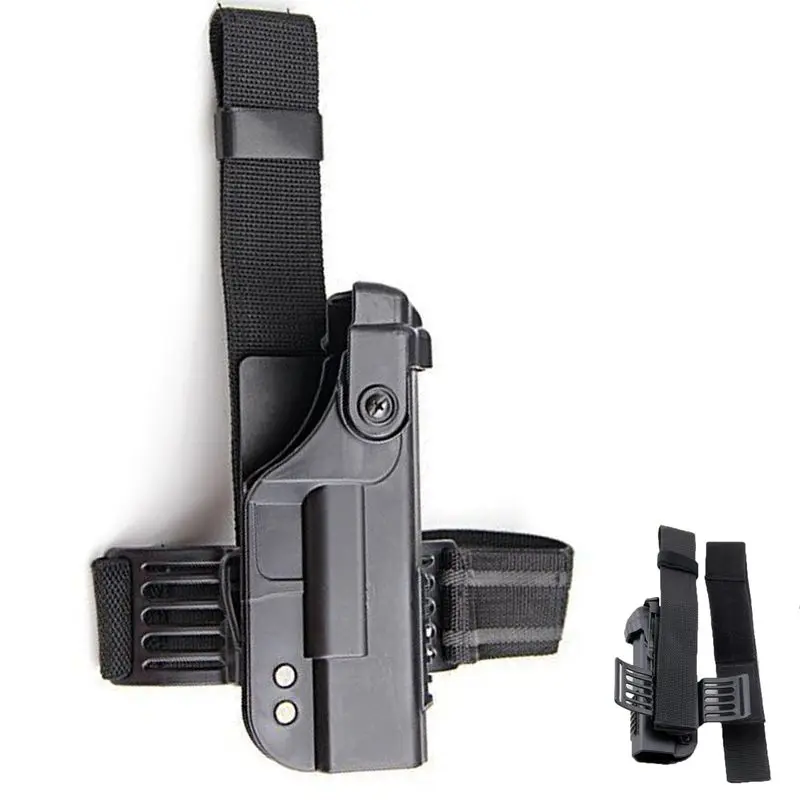 

Тактическая кобура для пистолета на ногу для Glock 17 22, чехол для пистолета для страйкбола, чехол для боевой охоты, чехол для правой руки, 2 цвет...