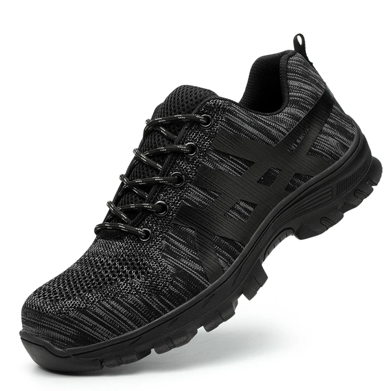 Work Sneakers Men Indestructible Steel Toe Work Shoes Safety Boot Men Shoes Anti-puncture Working Shoes For Men Dropshipping