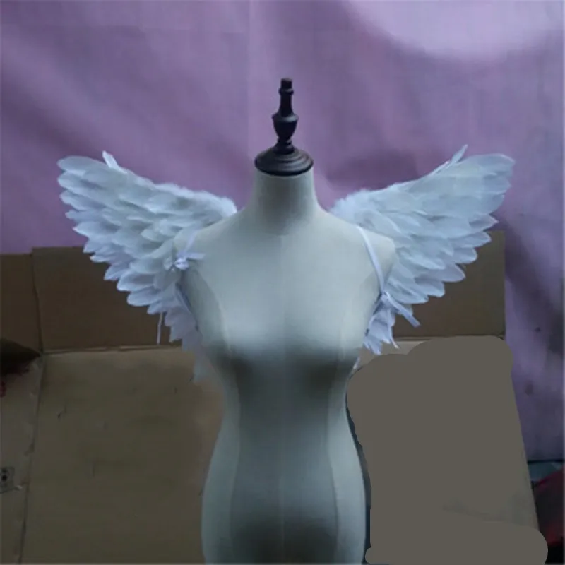 Костюм для косплея Крылья ангела взрослых и детей Радужное перо реквизит