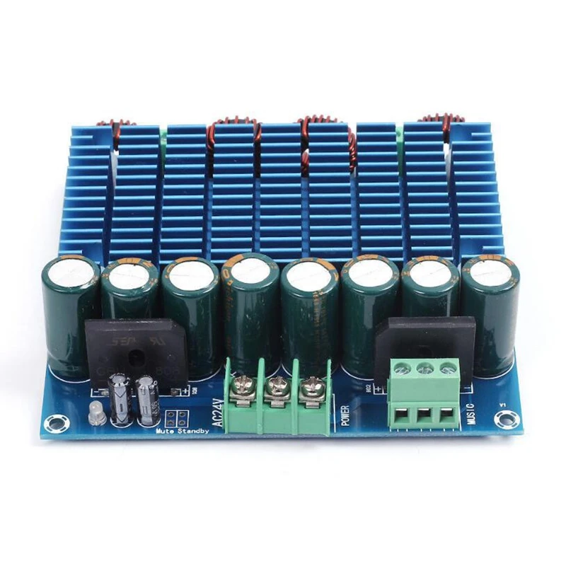 Двухканальная Плата усилителя XH M252 TDA8954TH 24 В переменного тока 2x Вт стерео HIFI класс
