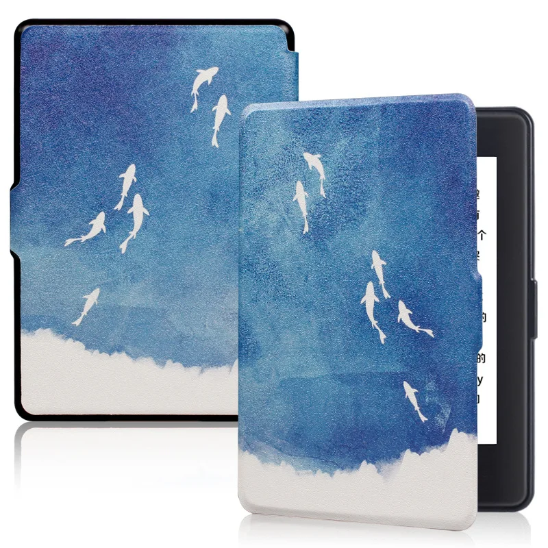 Новинка 2016 ультратонкий Магнитный чехол для Amazon Kindle 8-го поколения кожаный 8 с