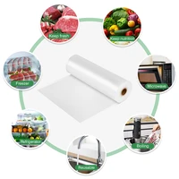 Vacuum Food Saver Sealer Rolls Sous Vide Storage Packaging Bags for Meat Fruits Vegetables