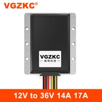 vgzkc 12v liter 36v 600w dc power booster 10 32v to 36v car converter dc dc power supply module