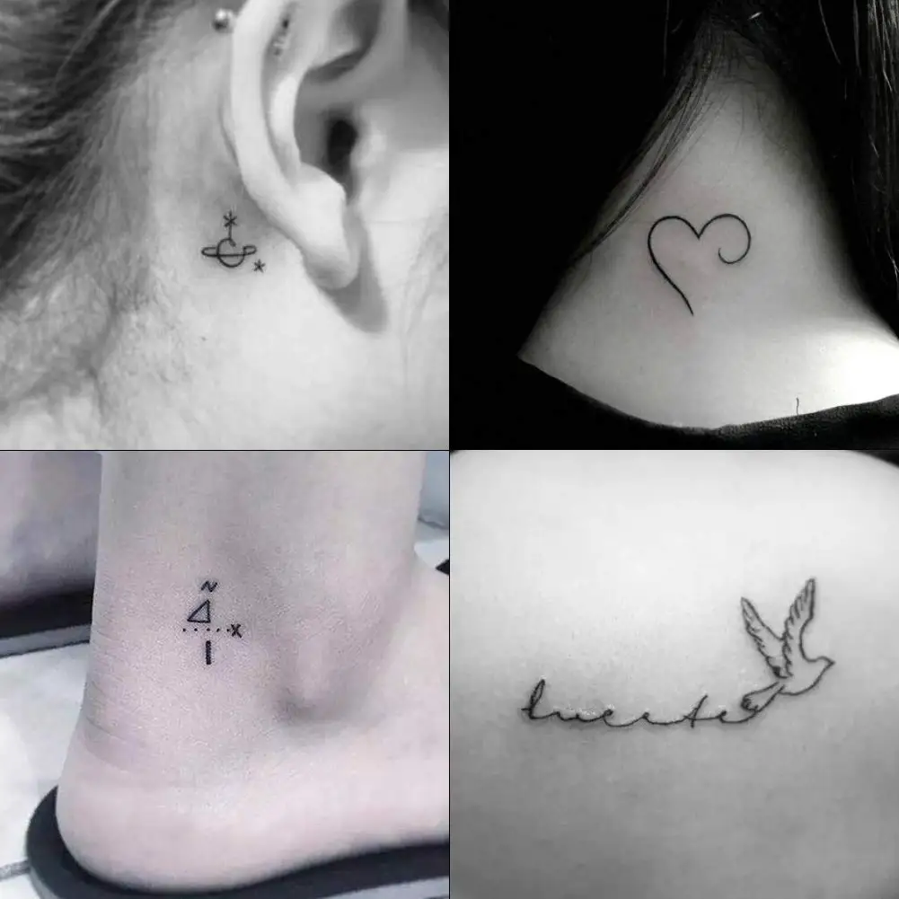 Полный Набор татуировок ручная работа на очистке безопасный для