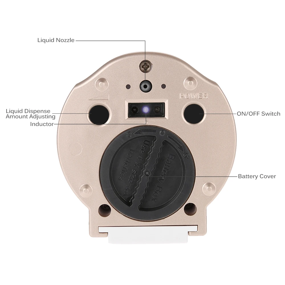 500 мл настенный одной бутылки автоматический дозатор для мыла с ИК Сенсор Шампунь