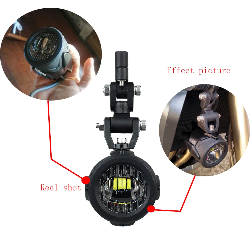 Передняя фара для мотоцикла светодиодная 40 Вт 6500k BMW R1200GS K1600 R1200G F800GS F700GS F650GS |
