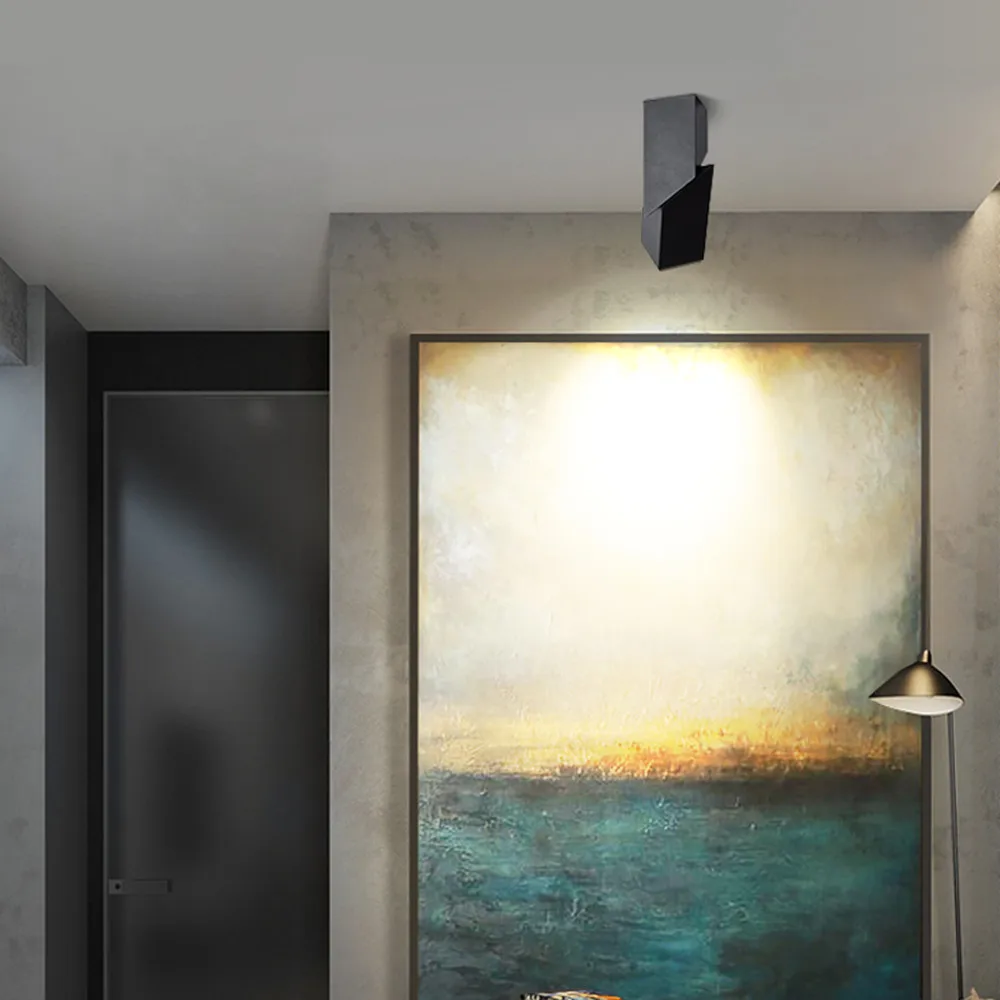 Светодиодный светильник с регулируемой яркостью монтируемый на поверхность