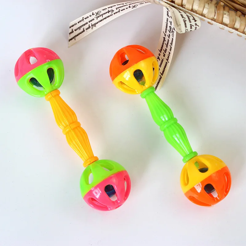 

0-12 Months Baby Rattles Bell Shakes Hand Bells Infant Rattle High Quality Newborn Gift Educational Early Development Toy