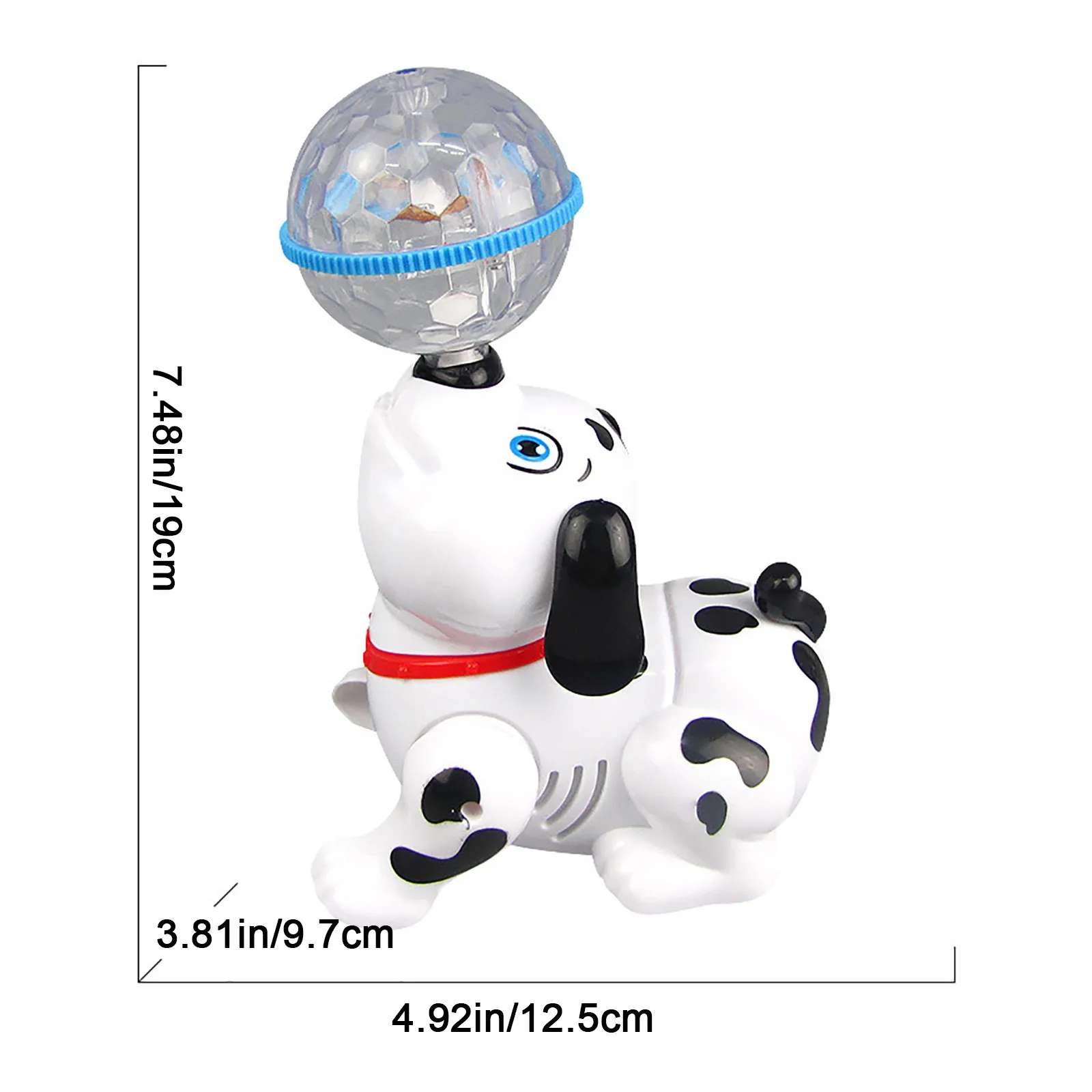 Новая развивающая электрическая игрушка топ шар щенок светильник умная