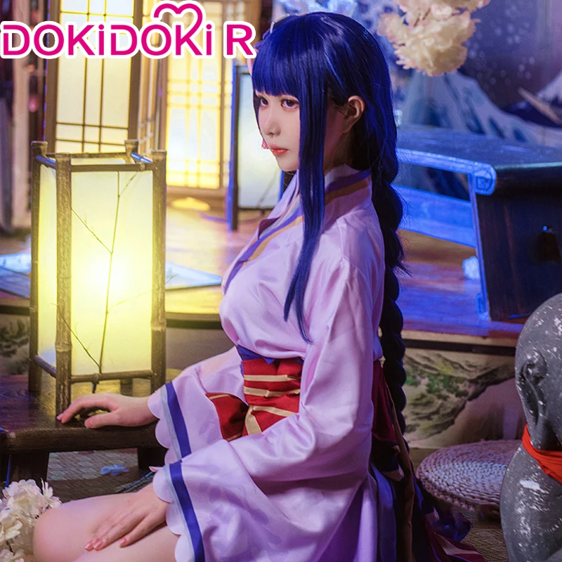 

DokiDoki-R Game Genshin Impact Cosplay Raiden Makoto Cosplay Genshin Impact Raiden Shogun Baal костюм
