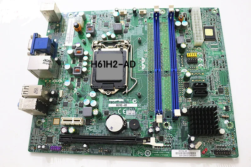 

Suitable for ACER H61H2-AD Desktop motherboard LGA1155 H61 DDR3 Mainboard 100% tested fully work
