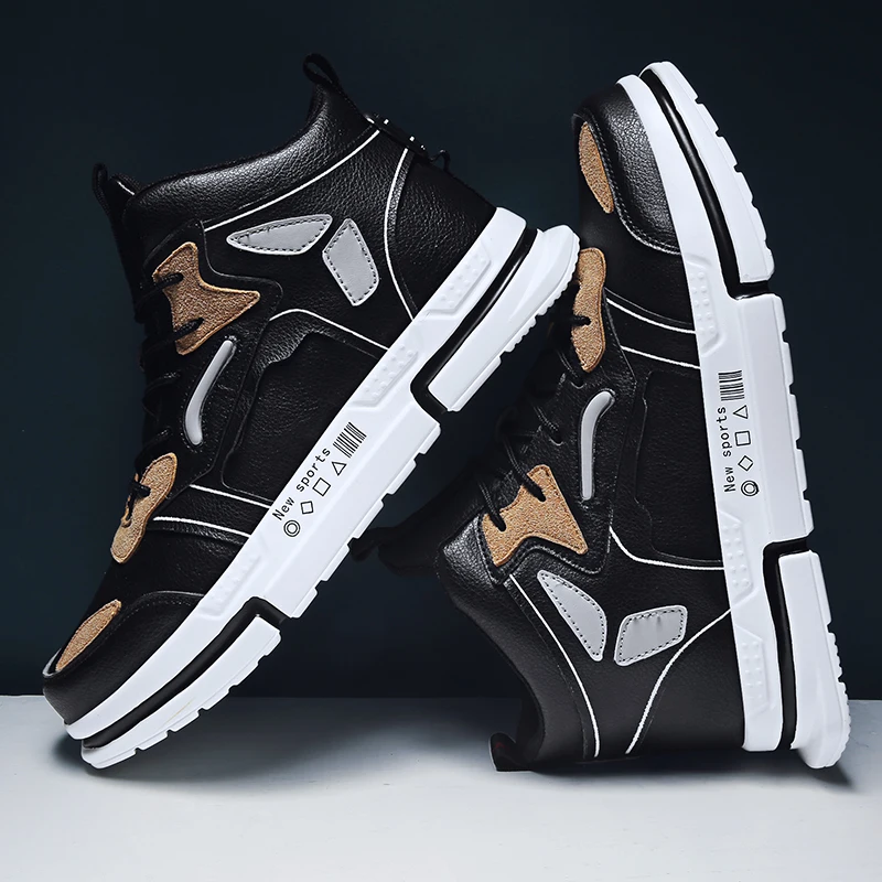 Модная мужская повседневная обувь прогулочная Мужская красного цвета Tenis Masculino