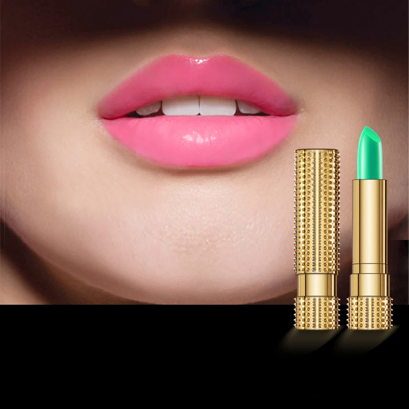 Помада красота яркая кристальная Желейная помада Волшебная Температура