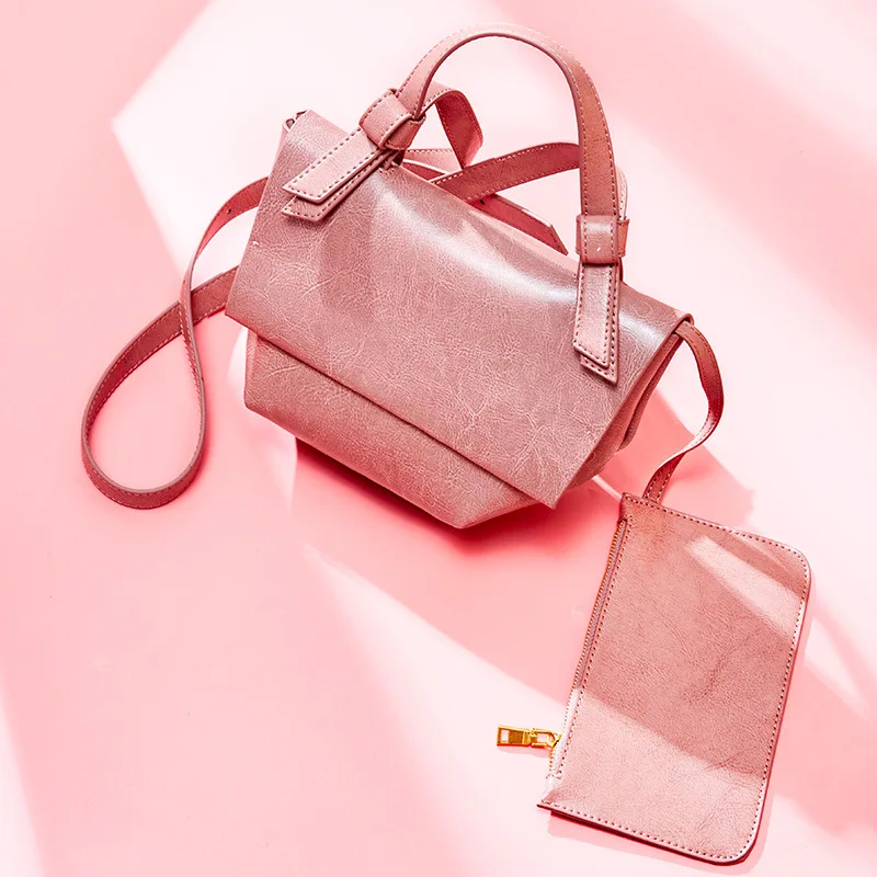 Модная седельная сумка из натуральной кожи Charming2020 подходящий ко всему женский