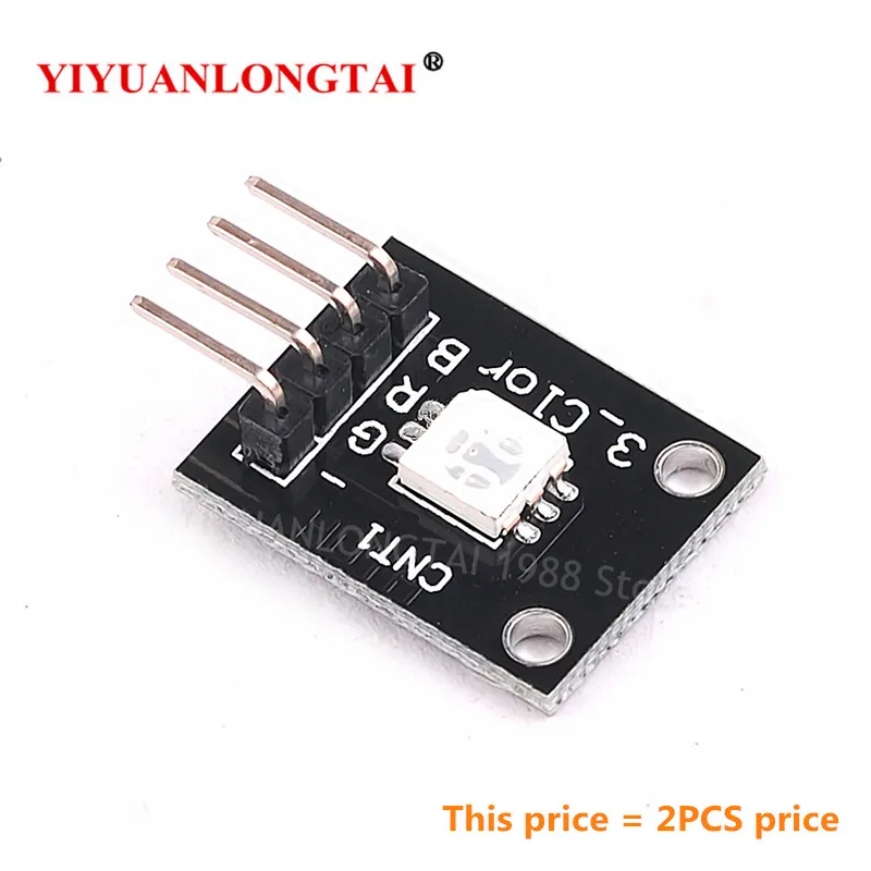 2 шт. KY-009 3 цвета RGB SMD светодиодный модуль 5050 полный три KY009 для arduino самодельный
