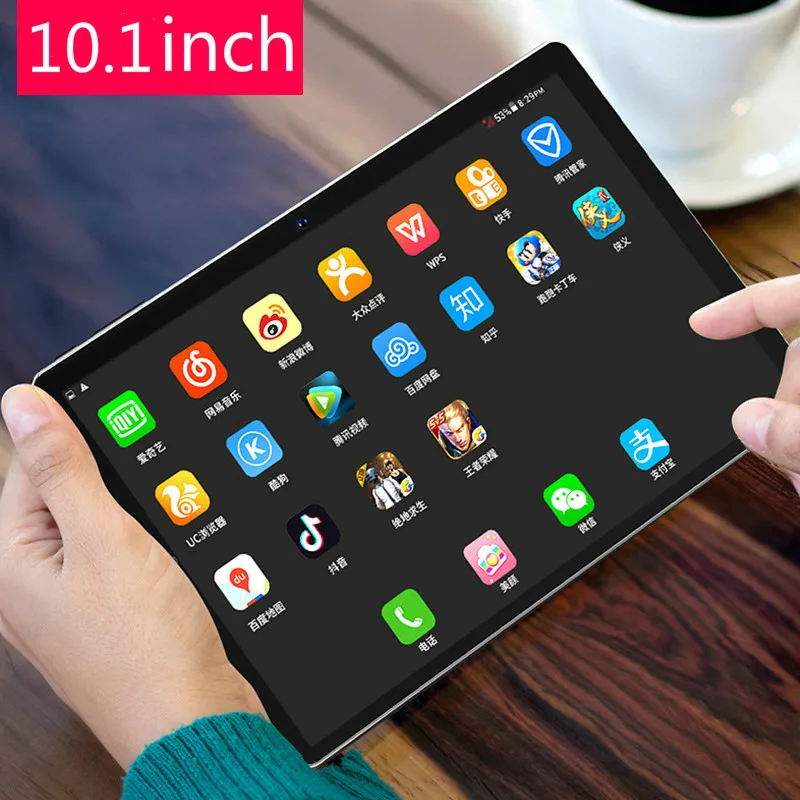 

2022 New High-profile 6G+128GB Tablet PC Android 9.0 Metal Business Notebook 10.1-inch College Student Game Tablet