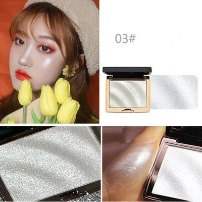 Glow Kit хайлайтер макияж Мерцающий Порошок хайлайтер палитра база осветитель изюминка лица Контур Золотой бронзатор - Цвет: 03