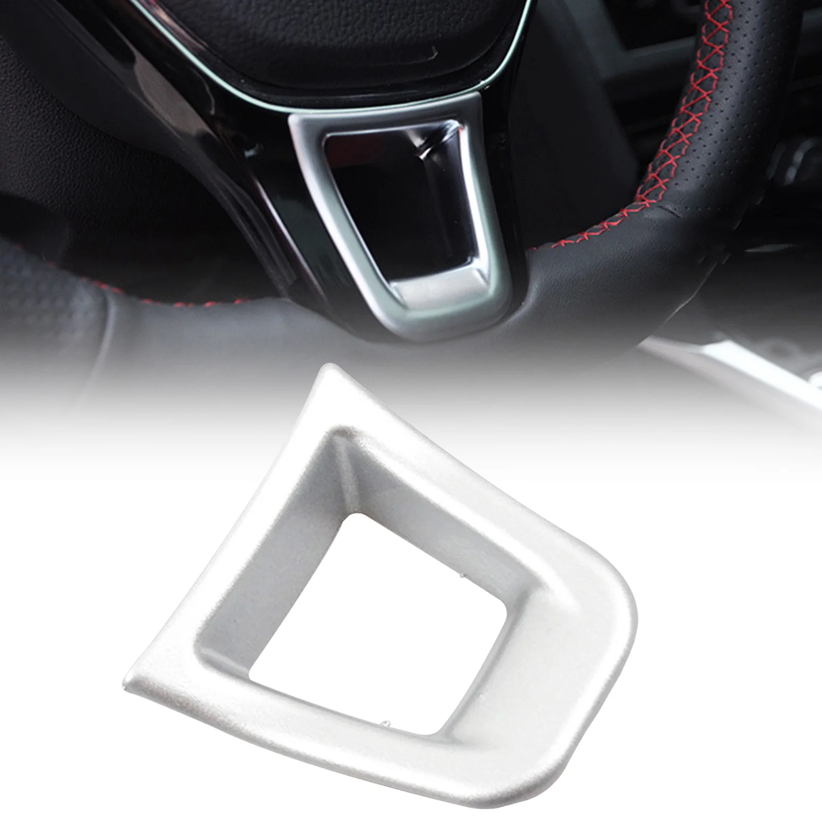 

Car Design Matt Steering Wheel Spangles Cover For VW Golf 7 Jetta MK5 MK6 2015 Men's Polo 2014-2015 Passat B7 2015 B8 Accessory