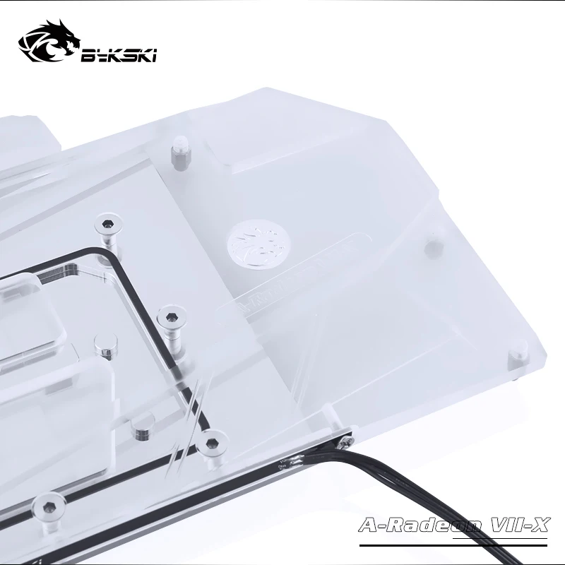 Видеокарта Bykski с полным покрытием графического процессора Water Block для Founder Edition AMD
