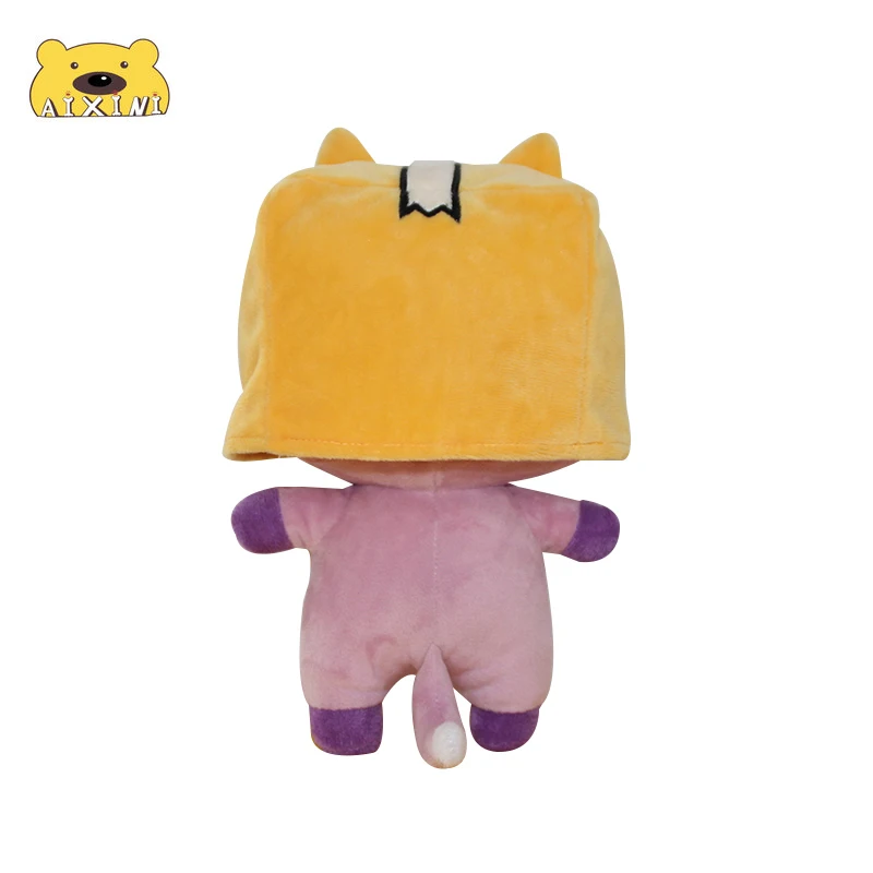 

2pcs Lankybox Foxy Plush Toy Lankybox Plush Removable Robot Soft Toy Plush Children's Gift Turned Into A Doll Girl Bed Pillow