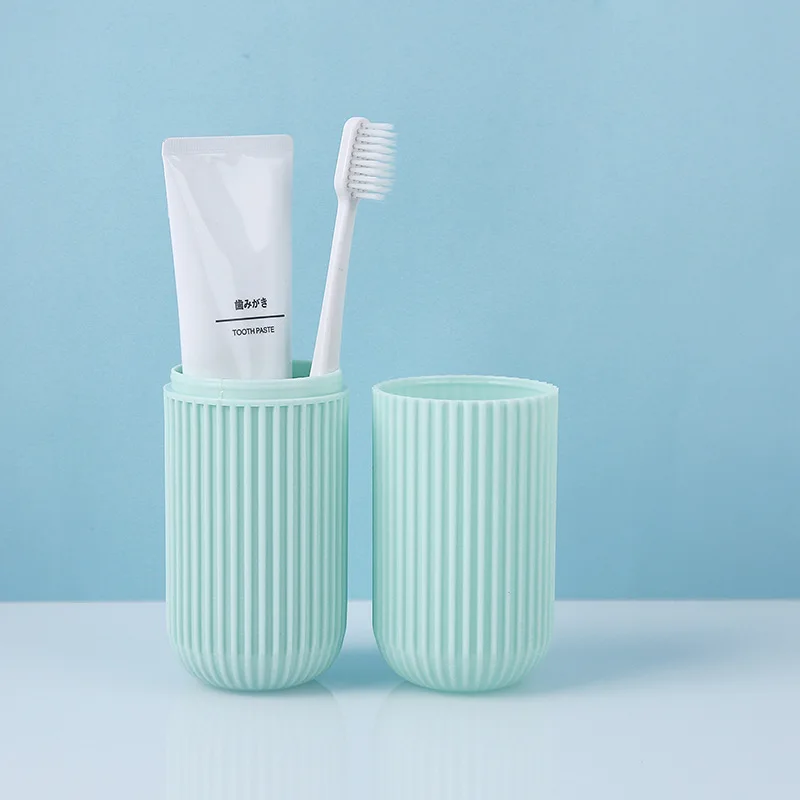 Portable Outdoor Travel Washing Cup Dustproof with Lid Tooth Glass Suit Creative Toothbrush Dental Equipment Storage Box |