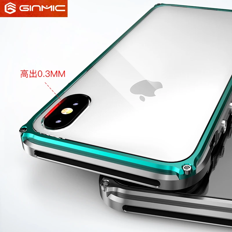 Металлическая рамка для iPhone 11 Pro Max прозрачный жесткий пластиковый защитный чехол