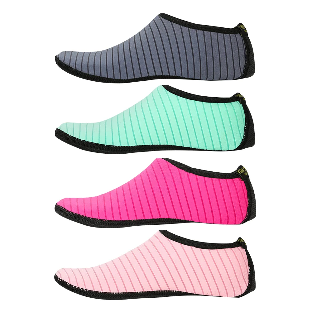 

Unisex Wet Surfing Barefoot Water Sport Snorkeling Soft Rubber Outdoor Beach Shoes Running Quick Dry Sneakers Seaside Swim Pool