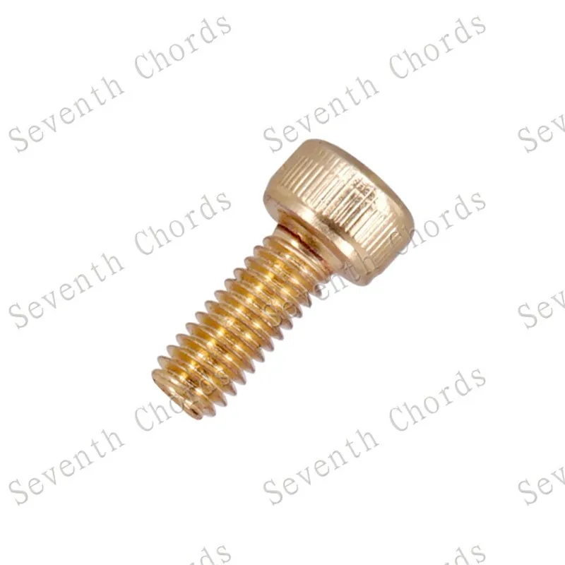 9 шт./лот гайка-зажим для электрогитары шестигранные винты M4 * 13 мм-14 мм аксессуары