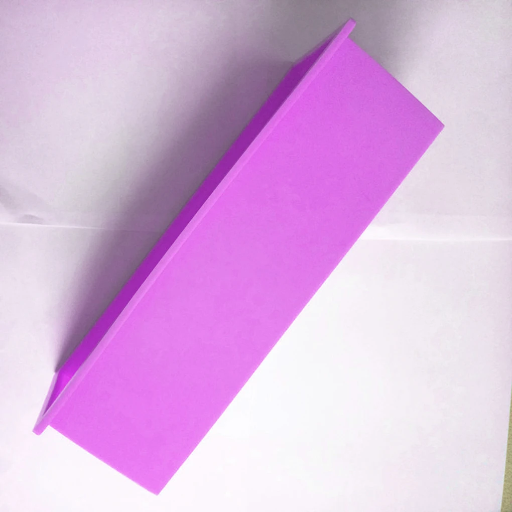 2 piezas 1200g de jab&oacute;n molde de la torta de Chocolate de silicona Bar pan vela comida jab&oacute;n hecho a mano con molde herramienta de fabricaci&oacute;n-3